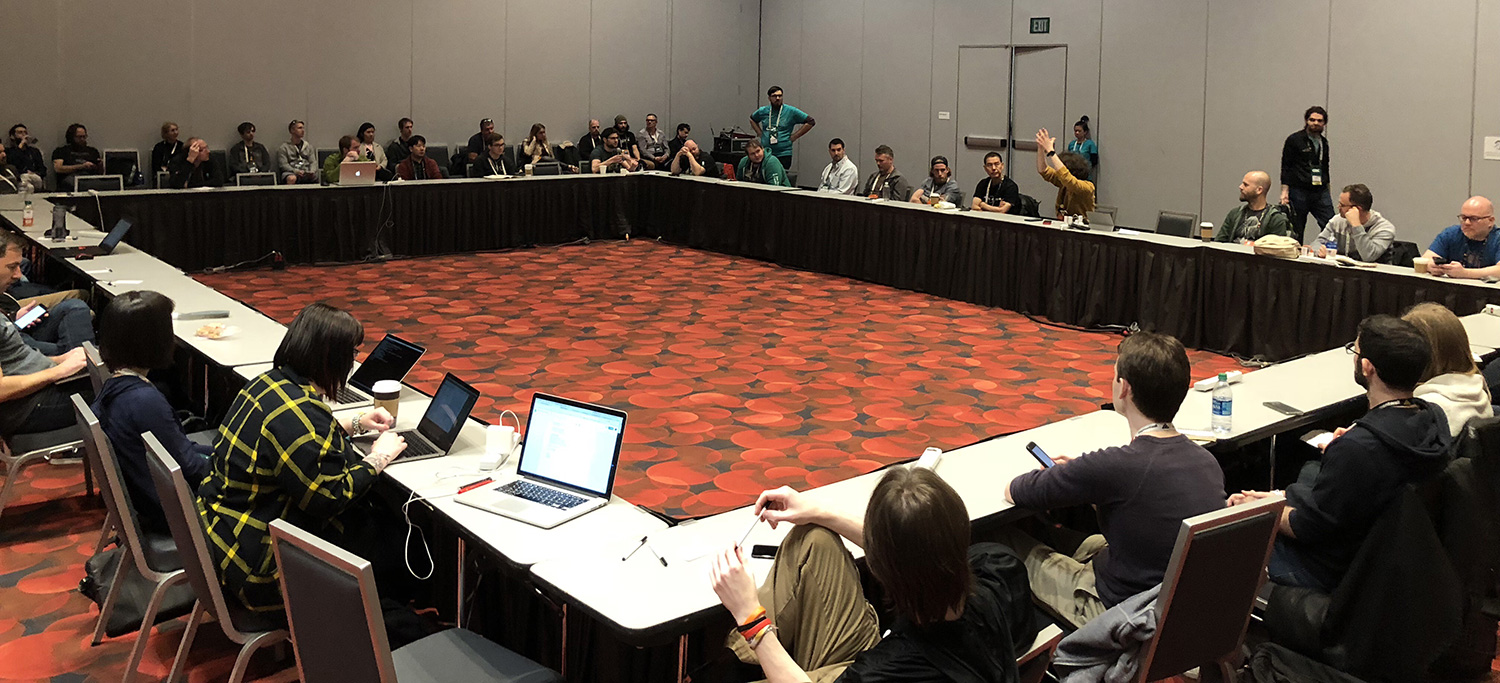 A GDC round table session
