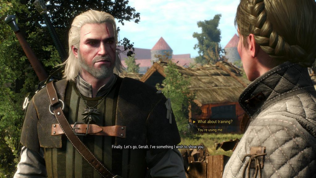 Small subtitles and menu text in the Witcher 3
